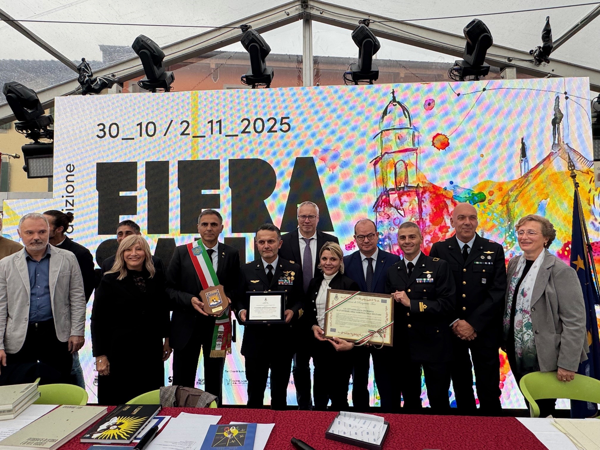 2° STORMO AM. BORDIN: CITTADINANZA ONORARIA È ABBRACCIO COLLETTIVO